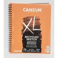 Canson Recycled Sketch Pad 100 sheet 9