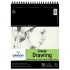 Canson Cream Drawing Pad Wire Bound 24 sheet 11