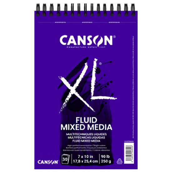 Canson XL Fluid Mixed Media Pad 30 sheet 7