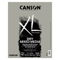 Canson XL Sanded Grain Pad Gray 40 Sheets 11