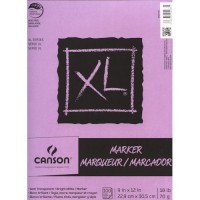 Canson XL Marker Paper Pad 100 sheets 9