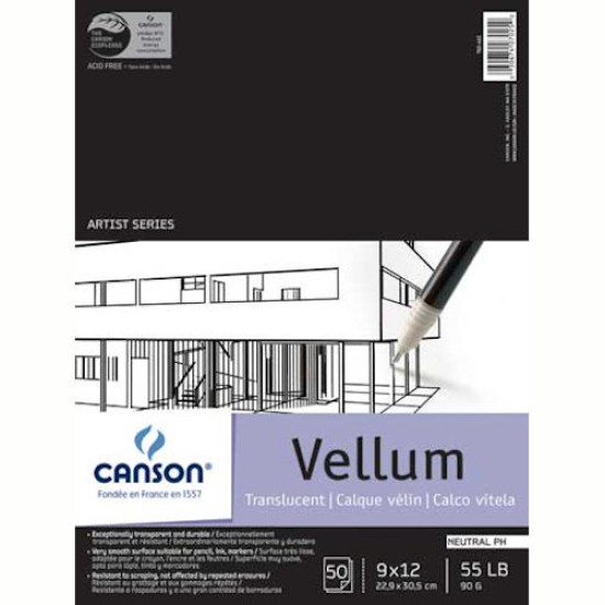Canson Vidalon Vellum Pad 9