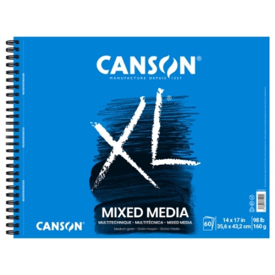 Canson XL Mixed Media Pad 60 Sheet 14