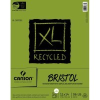 Canson XL Recycled Bristol Pad 25 Sheet 11