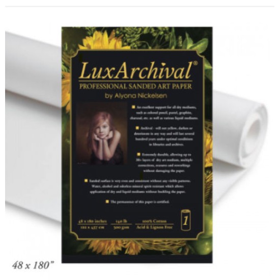 LuxArchival Professional Sanded Art Paper 48