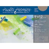 Premier Pastel Sand Paper Italian Clay Medium Grit 8/pk. 9