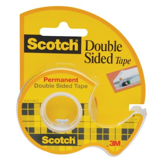 3M Scotch Double Sided Tape 1/2