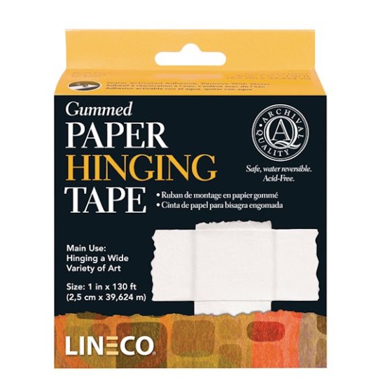 Lineco Gummed Paper Hinging/Framing Tape 1