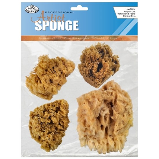 Wool Sponge Set 4 Pcs