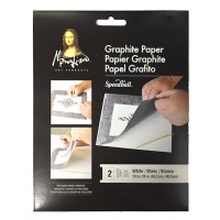 Disc Mona Lisa Jumbo White Graphite Paper (2 sheet) 18