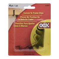 Disc Ook Canvas To Frame Clips 4/pk