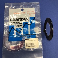 Disc Graphic Tape Ruby Litho Black Out Tape .050 X 648